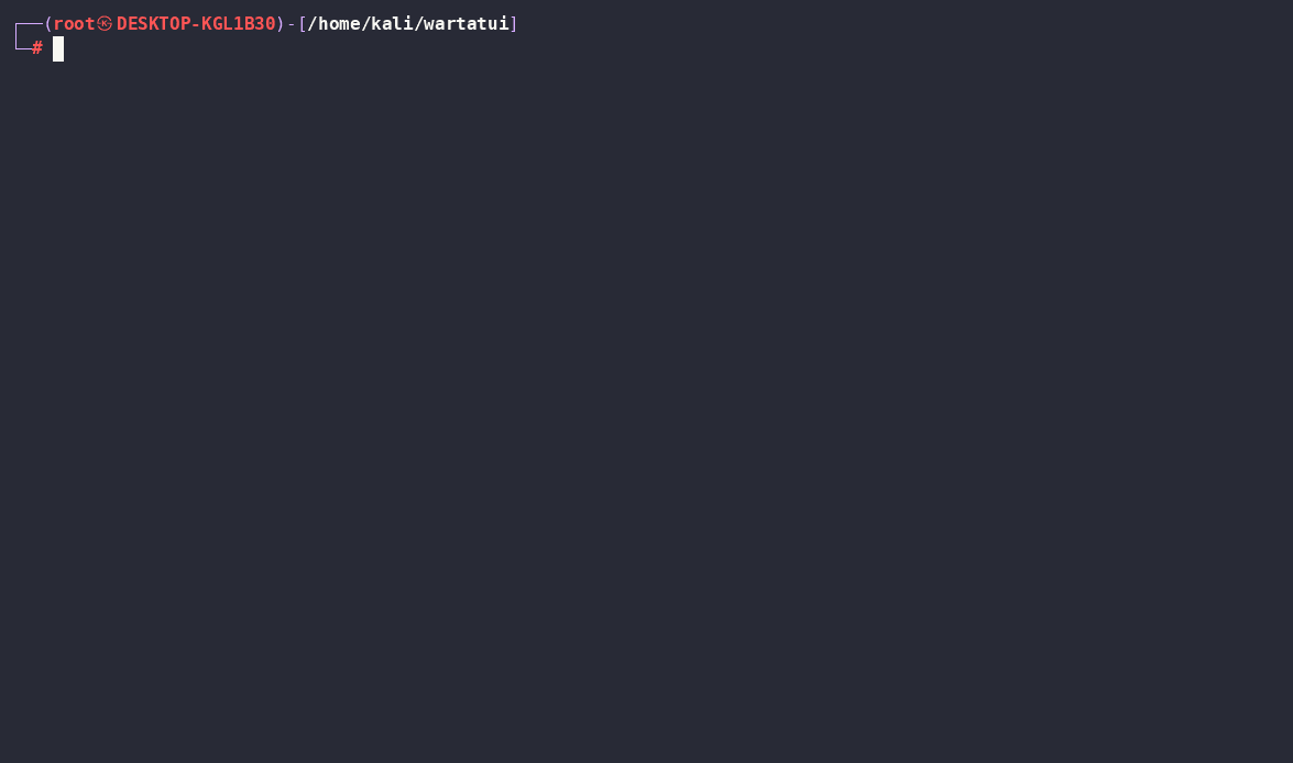 Animated recording of the wartatui terminal app: searching, expanding a branch, and switching views.